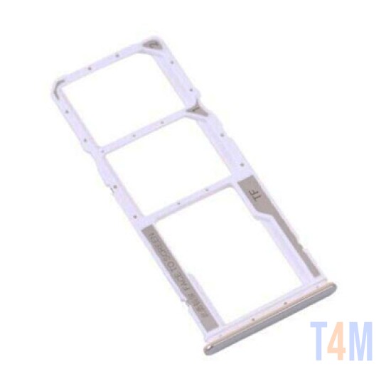 Single SIM Holder Outside Xiaomi Redmi Note 11s Two SIM+MicroSD Cards White